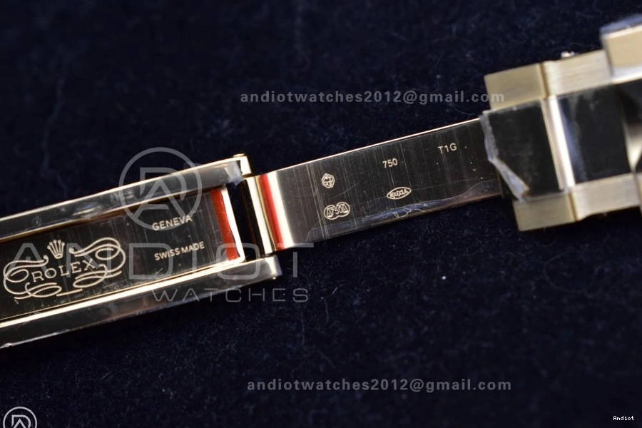 1:1 Bracelet QF Dial Edition 116508 Black Best Daytona on Diamonds YG V2 SH4130 1122